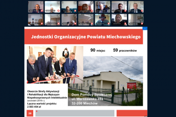 Jednogłośne wotum zaufania i absolutorium dla Zarządu Powiatu Miechowskiego